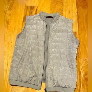 Vest, puffer hybrid